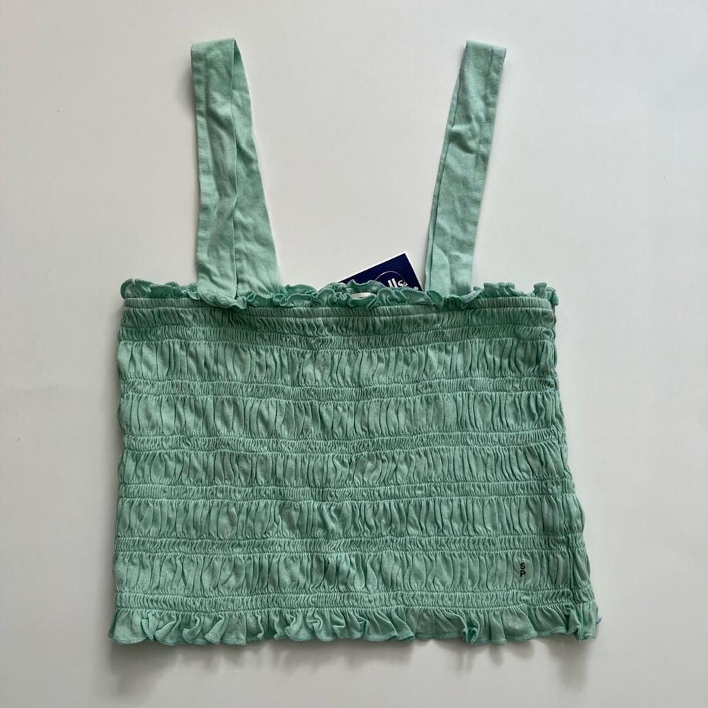 American Eagle Green Crop Top